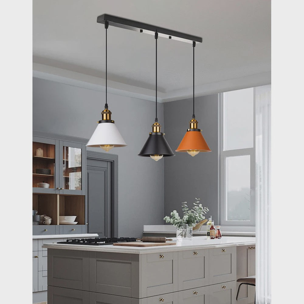 Retro Hanglamp Loft Stijl - Industriële Plafondlamp met E27 Fitting