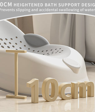 Ergonomische Antislip Babybadsteun - Zacht & Comfortabel voor Baby's tot 6 Maanden