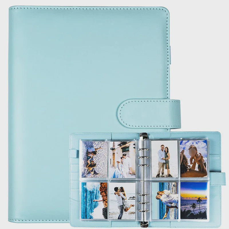 A5 Kpop Fotokaart Binder: Verzamelboek voor Idoolkaarten & Foto's - 25 Pagina's met 4 Vakjes