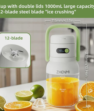 Draagbare USB Blender & Juicer - 500ml - Wit