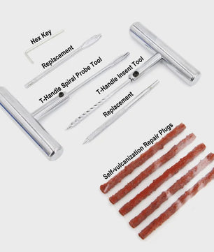 Universele Bandenreparatieset Motor & Auto - Tubeless Bandenplak Set