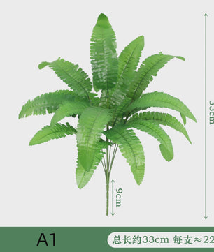 Zijden Schildpadblad Plantenbladeren - Kunstmatige Dieffenbough Decoratie voor Woonkamer