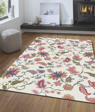 VIKAMA Retro Vloerkleed - Perzisch, Marokkaans & Turks Design voor Woonkamer, Slaapkamer & Zithoek