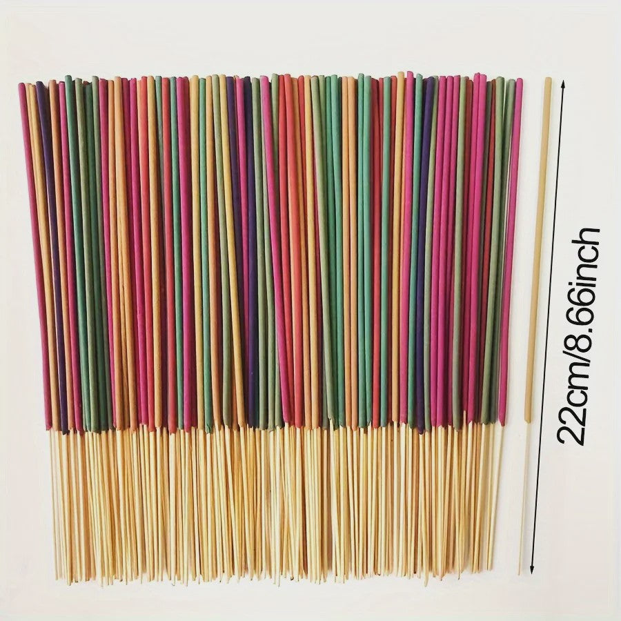 300 Aromatherapie Wierookstokjes Set - 12 Natuurlijke Geuren voor Yoga & Meditatie
