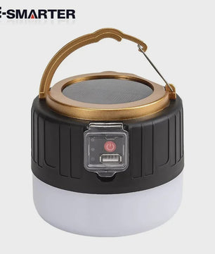 Draagbare Solar LED Camping Lantaarn met USB Opladen & Afstandsbediening