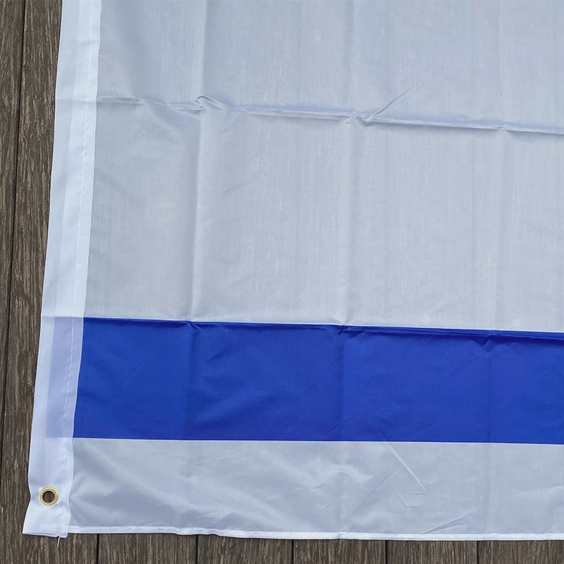 Israëlische Vlag 90x150cm - Polyester Nationale Vlag van Israël