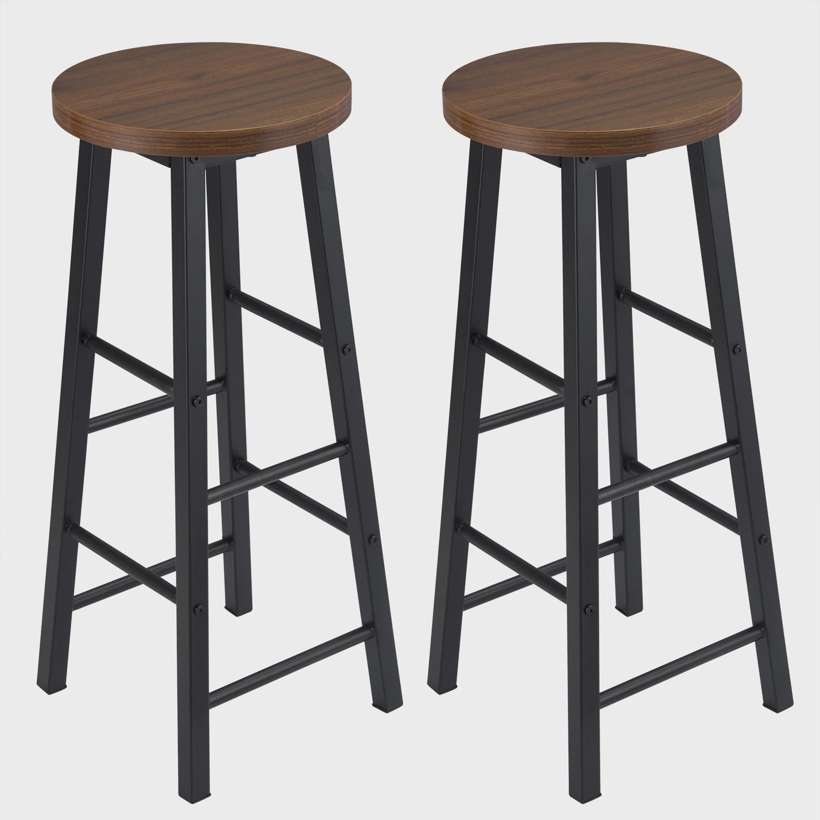 Set van 2 Hoge Barkrukken - Stabiel & Duurzaam - Bistro & Keuken
