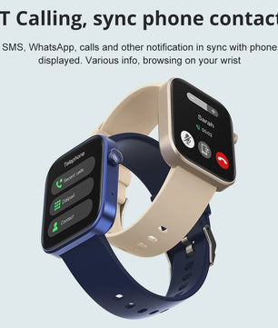 COLMI P71 Smartwatch: Bellen, Gezondheidsmonitoring & 1.9" HD Scherm