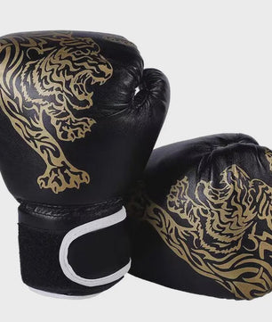 Professionele Bokshandschoenen & Helm Set voor Kinderen en Volwassenen - PU Leer