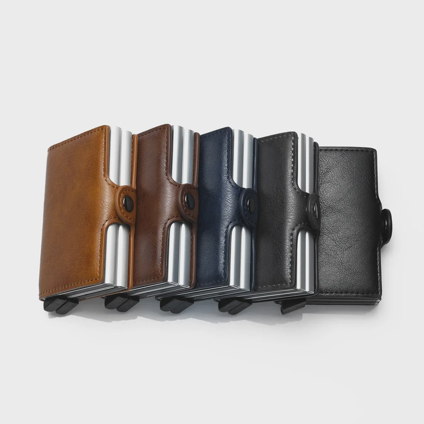 Slimme RFID Card Holder Portemonnee voor Heren - Compact & Veilig