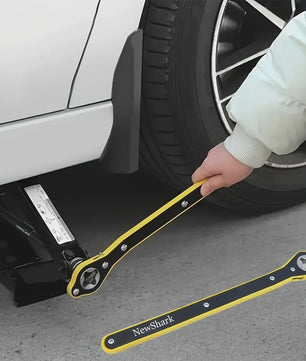 Arbeidsbesparende Ratelsleutel voor Schaarkrik - Efficiënte Bandenwissel & Autoreparatie