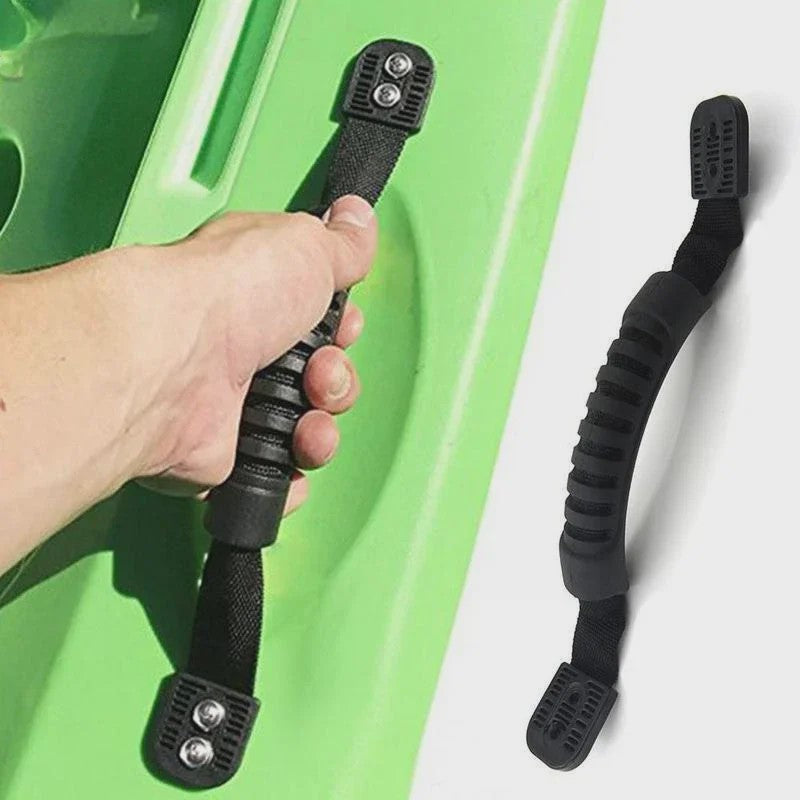 Zwarte Rubber Draaghendel voor Kajak & Kano - 29.5cm, Antislip Grip