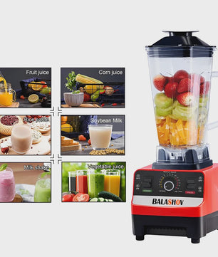 Krachtige 2000W Professionele Blender & Foodprocessor - IJs Crushen, Smoothies Maken & Juicen