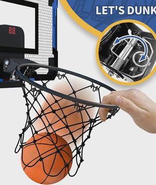 Mini Basketbalring met Elektronische Scoreteller - Indoor & Outdoor Speelplezier