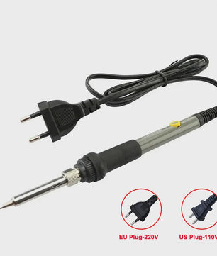 60W Verstelbare Temperatuur Soldeerbout - EU 220V / US 110V Plug - Ideaal voor DIY Reparatie