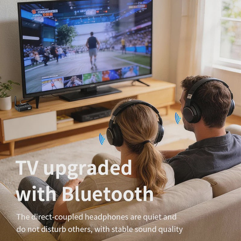 Bluetooth 6.0 Audio Adapter: Ontvanger & Zender met 3.5mm Aux/RCA
