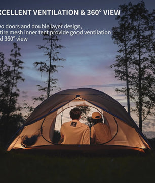 Naturehike Cloud River 2-3 Persoons Tent: Lichtgewicht, Waterdicht & UV-beschermend Kampeeravontuur