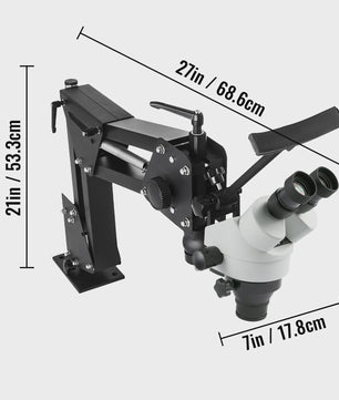 Professionele Stereo Microscoop 0.7X-4.5X Verstelbaar voor Sieraden en Precisiewerk