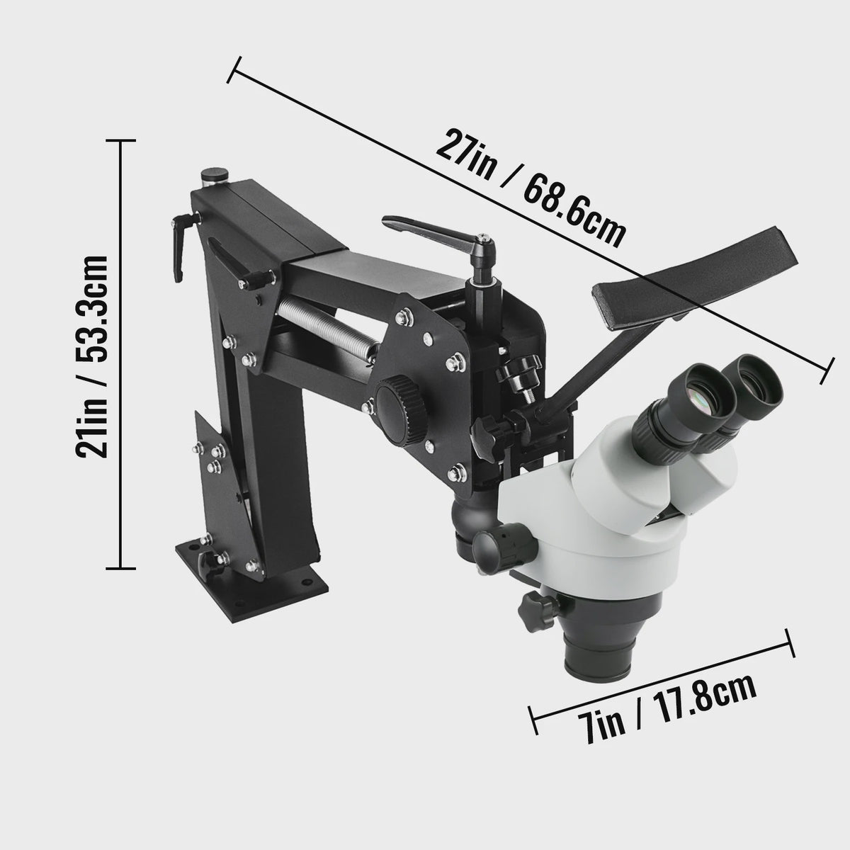 Professionele Stereo Microscoop 0.7X-4.5X Verstelbaar voor Sieraden en Precisiewerk