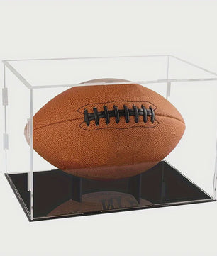 Acryl Display Box met Bodemplaat - Stofvrij Presenteren van Sportballen