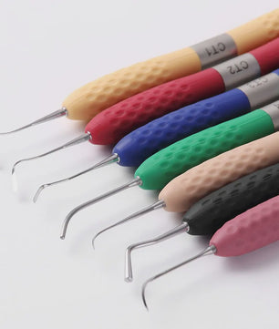 AZDENT Esthetisch Restauratie Mes - Tandheelkundig Instrument met Siliconen Grip