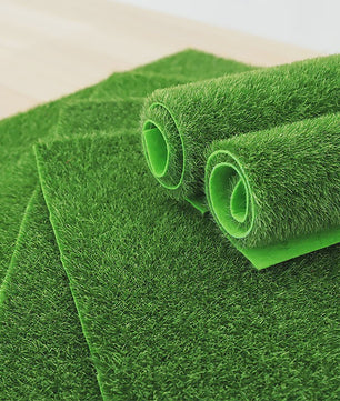 2x Kunstgras Tegels 30x30cm - Realistisch Decoratie Gras voor Tuin & DIY