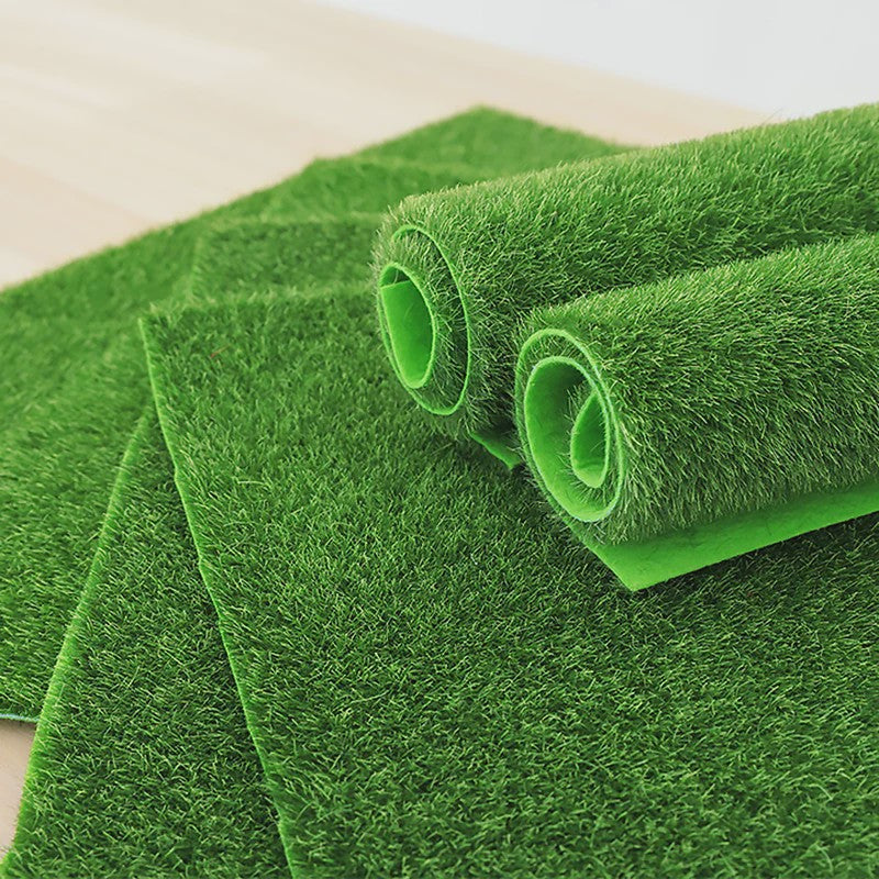 2x Kunstgras Tegels 30x30cm - Realistisch Decoratie Gras voor Tuin & DIY