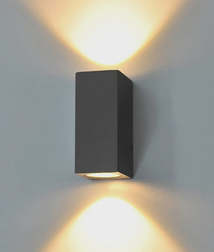 Moderne LED Wandlamp IP65 Waterdicht - Binnen & Buiten - 5W/10W Up/Down Licht - Kubus Design voor Tuin & Portiek