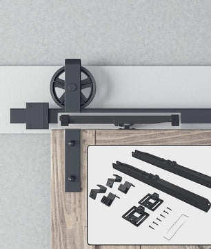 Soft Close Demper Systeem voor Barn Door Schuifdeuren - Vloeiende en Stille Sluiting