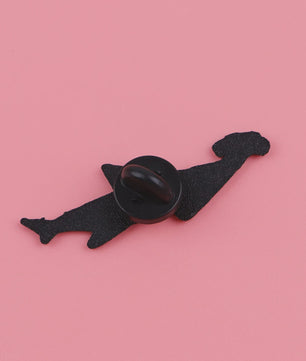 Grappige Haai Emaille Pin Broche - Unieke Accessoire voor Rugzakken, Tassen & Kleding