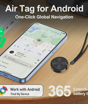 Slimme GPS Tracker Tag - Vind Je Spullen Terug met Bluetooth & Google Find My