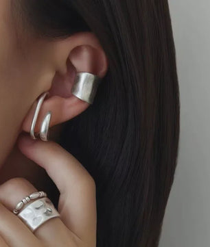 Trendy C-vormige Oorclip Oorbellen - Stijlvolle Earcuff voor Dagelijks Gebruik