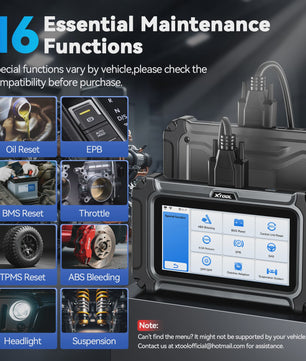 XTOOL D5S OBD2 Autodiagnose Scanner - 16+ Services, Levenslang Gratis Updates