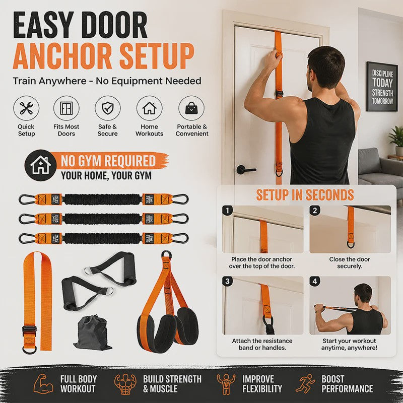 Pull Up Assist Band - Zware Weerstandsband voor Krachttraining & Spieropbouw