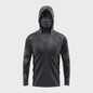 Herenshirt met Lange Mouwen en 3D Visprint - Ademend & Comfortabel voor Outdoor Activiteiten