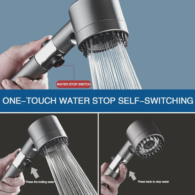 Luxe Filter Douchekop met 3 standen, Massageborstel & Regenfunctie - Verhoogt Waterdruk en Reinigt Water