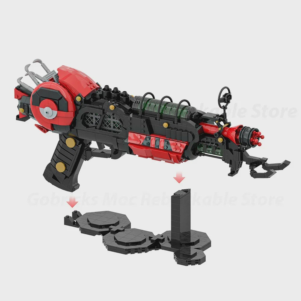 Gobricks Call of Duty Ray Gun Mark II Bouwstenen Model - Laser Geweer Speelgoed Cadeau
