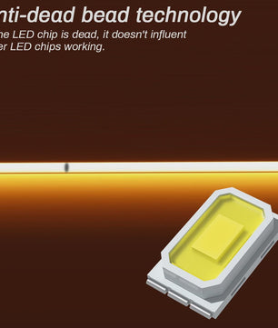 Flexibele COB LED Strip 12V/24V - Hoge Dichtheid, Dimbaar, 3mm/5mm Breedte, RA90