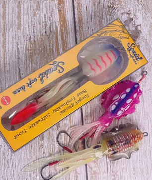 Zachte Inktvis Kunstaas 60g Luminous UV - Diepzee Vissen Trolling Lure