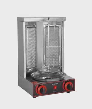 Professionele RVS Kebab & Doner Grill - Automatisch Roterend 220V
