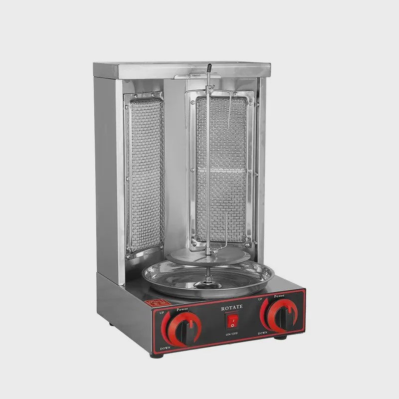 Professionele RVS Kebab & Doner Grill - Automatisch Roterend 220V