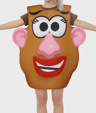 Grappig Mr. & Mrs. Potato Head Kostuum voor Koppels - Halloween & Feestjes