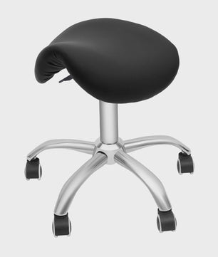 Draaibare Zadelkruk met Zachte PU-bekleding en Schuimvulling - Ideaal voor Salon en Schoonheidsspecialist