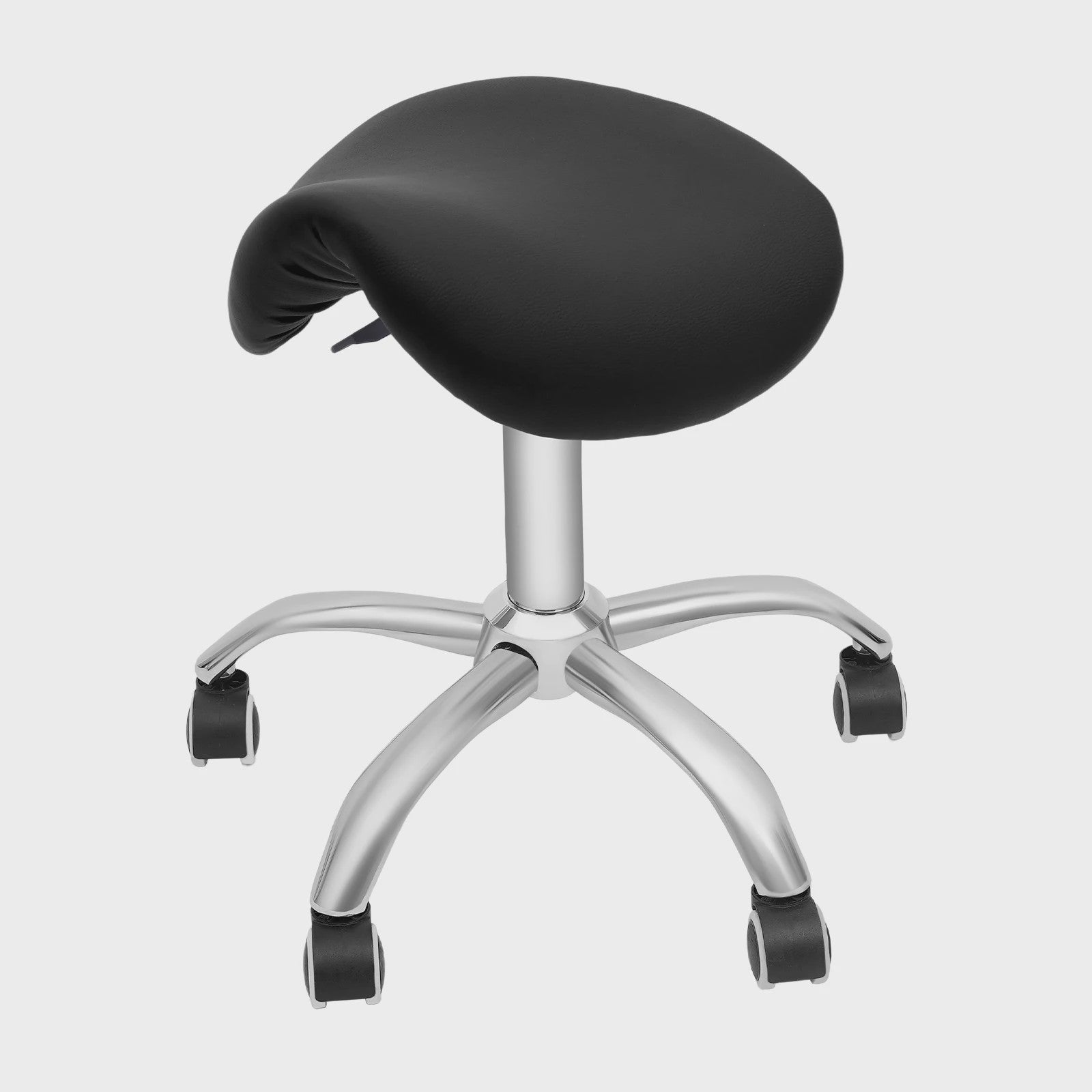 Draaibare Zadelkruk met Zachte PU-bekleding en Schuimvulling - Ideaal voor Salon en Schoonheidsspecialist