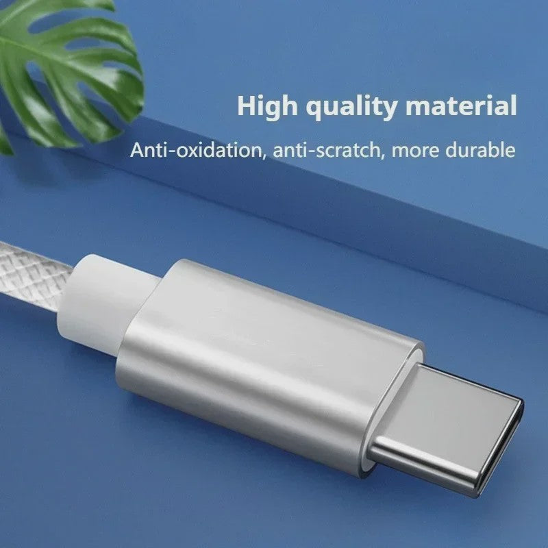USB-C naar MagSafe 2 T-vorm Kabel voor MacBook Air/Pro - 1.8m Gevlochten Snellader