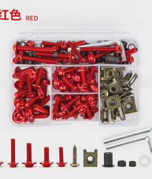 177-delige Motor Kuipbouten & Moeren Set - Universeel voor Diverse Motormodellen