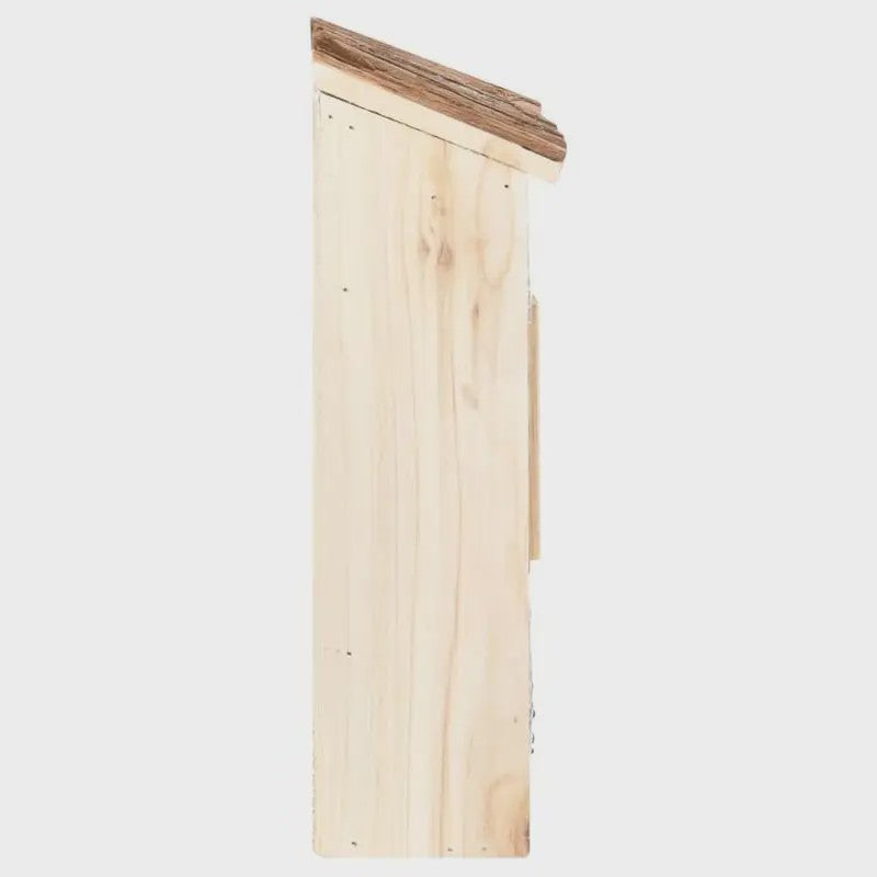 Houten Insectenhotel 30x10x30 cm - Natuurlijk Verblijf voor Bijen en Vlinders