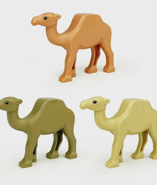 Decoratieve Kameel Figuren Set - Stijlvolle Ornamenten voor Huis en Kantoor