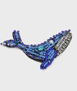 Handgemaakte Kralen Patches Zee Dieren - DIY Naaiaccessoires voor Kleding & Knutselprojecten