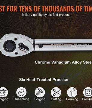 Precisie Momentsleutel Set 1/4", 3/8", 1/2" - Mechanisch & Nauwkeurig